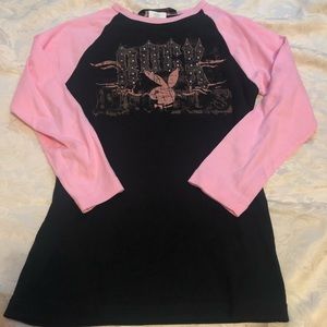 Playboy baseball T-shirt